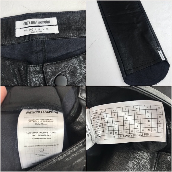 One X Teaspoon Apollo vegan leather pants - Picture 7 of 7